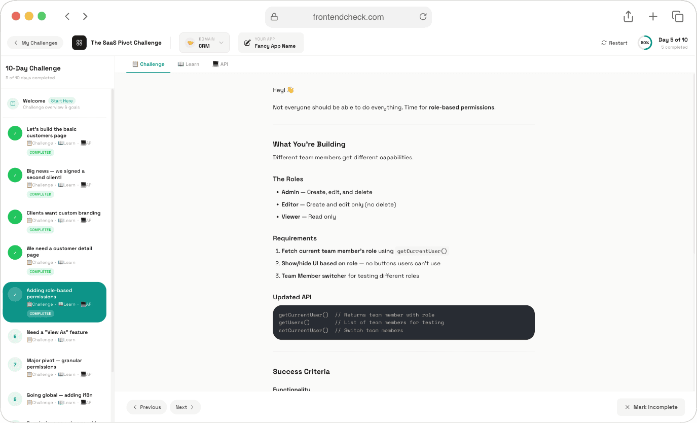 FrontendCheck Workspace